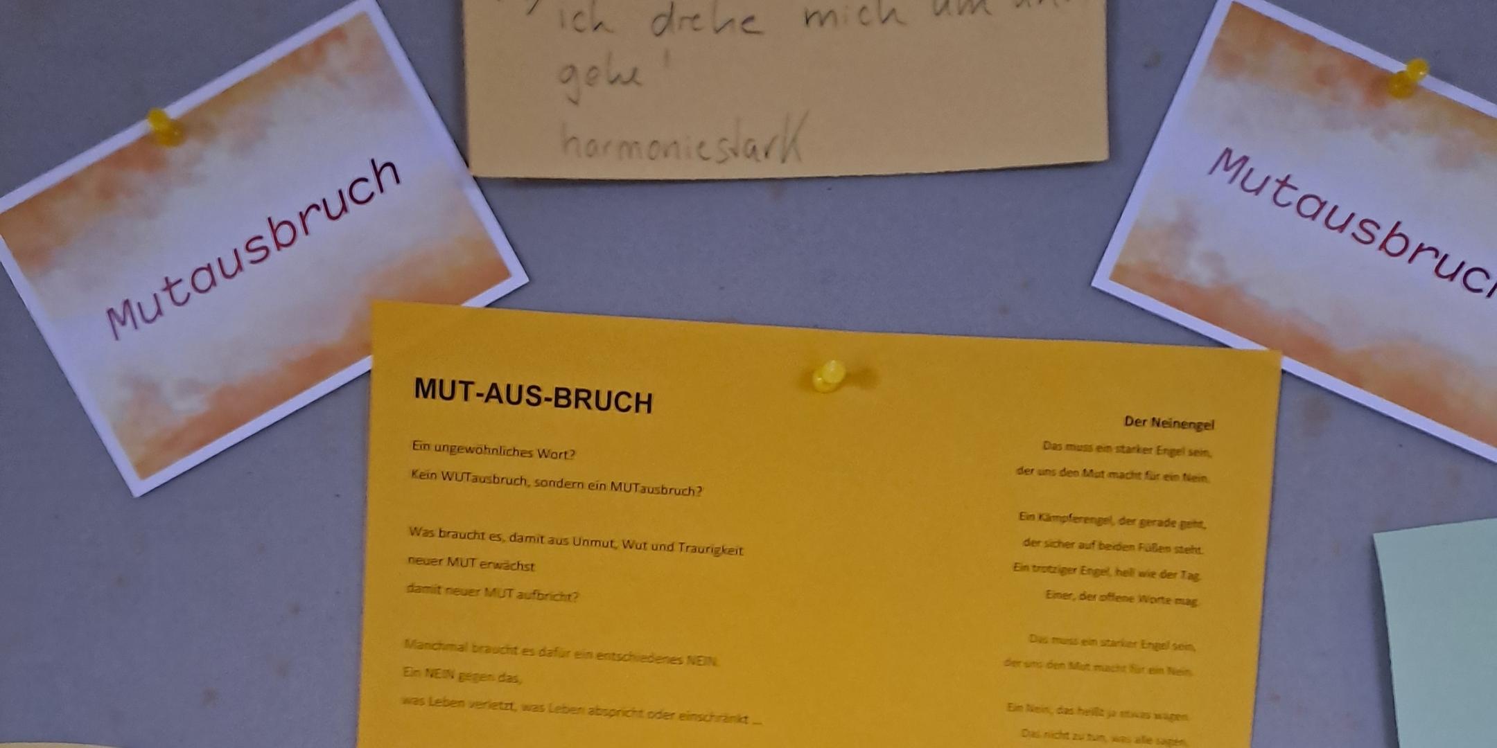 Aktionswand aus der Citykirche