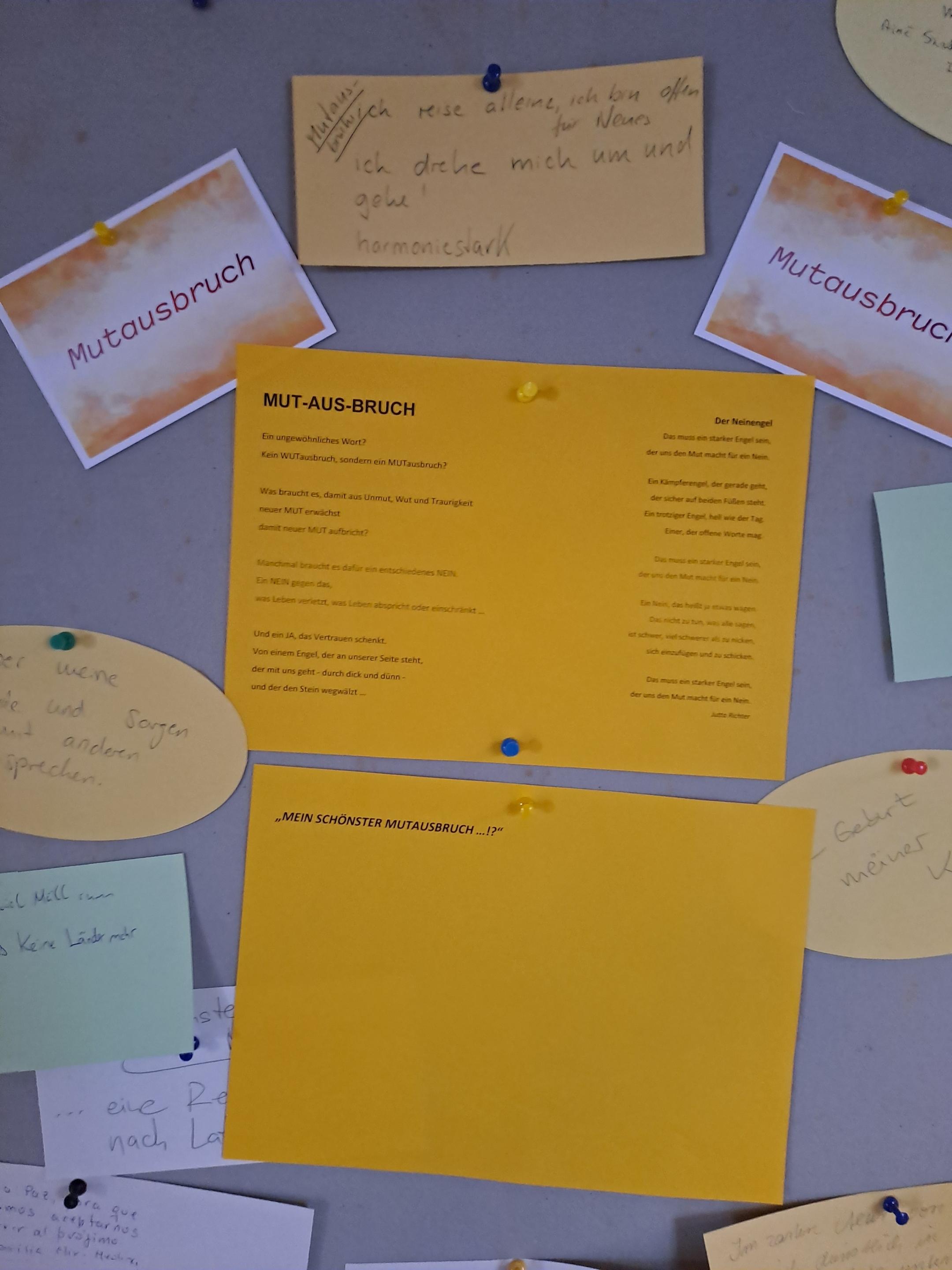 Aktionswand aus der Citykirche